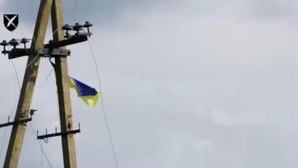 Опубліковано відео зі звільненої Новодарівки, що на Запоріжжі