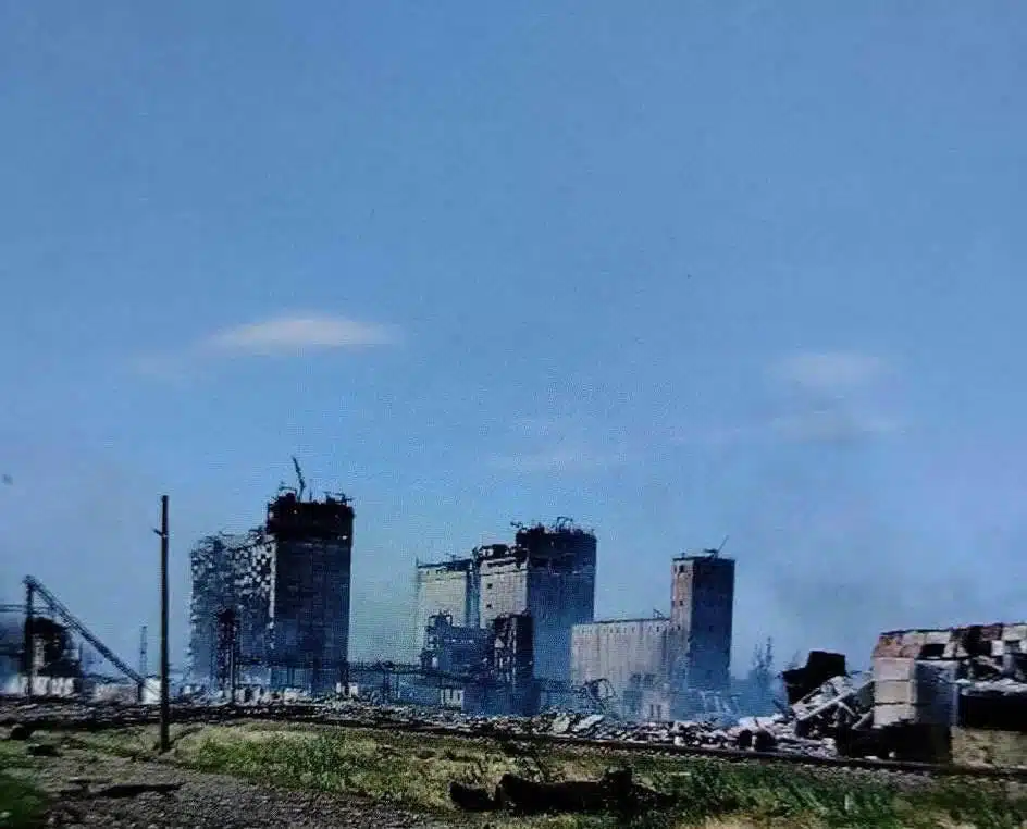 Опубліковано відео наслідків знищення російського військового складу у Генічеську