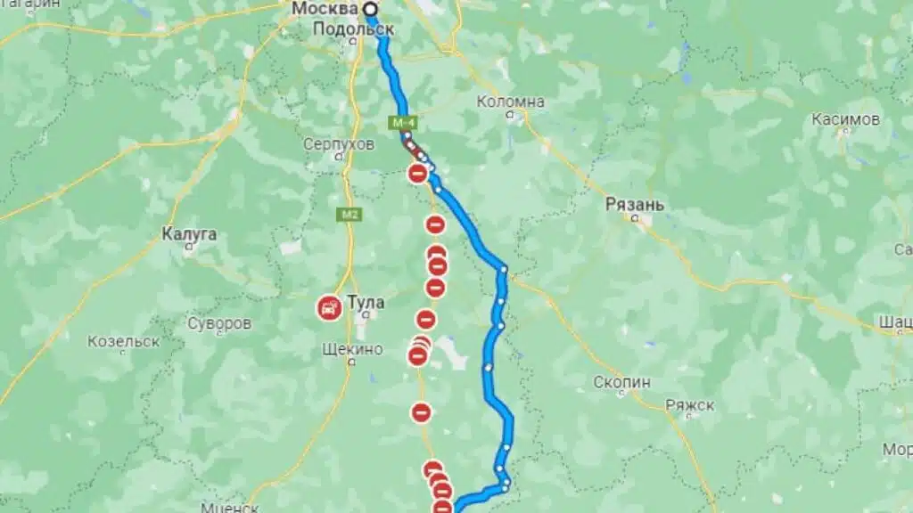 Вагнерівці дійшли до Тули: до Московської окружної близько 300 км