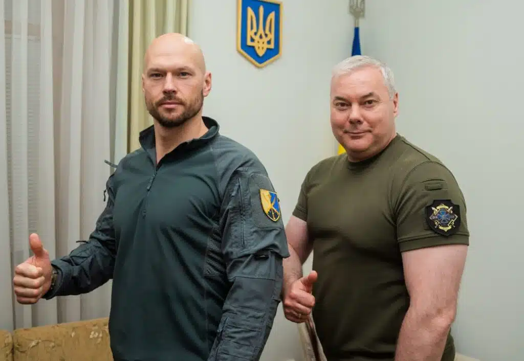 Сергій Наєв та начальник Кібердепартаменту СБУ Ілля Вітюк обговорили впровадження спільних заходів.