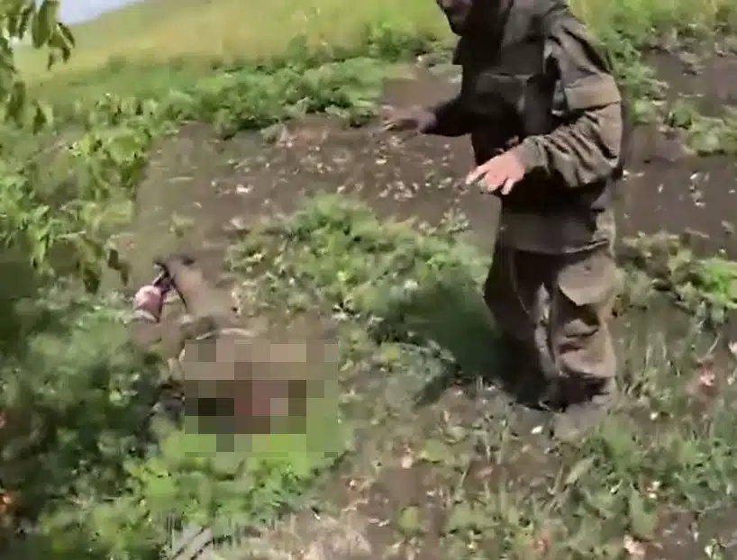 Окупант не захотів здаватися у полон бійцям ЗСУ і підірвав себе гранатою