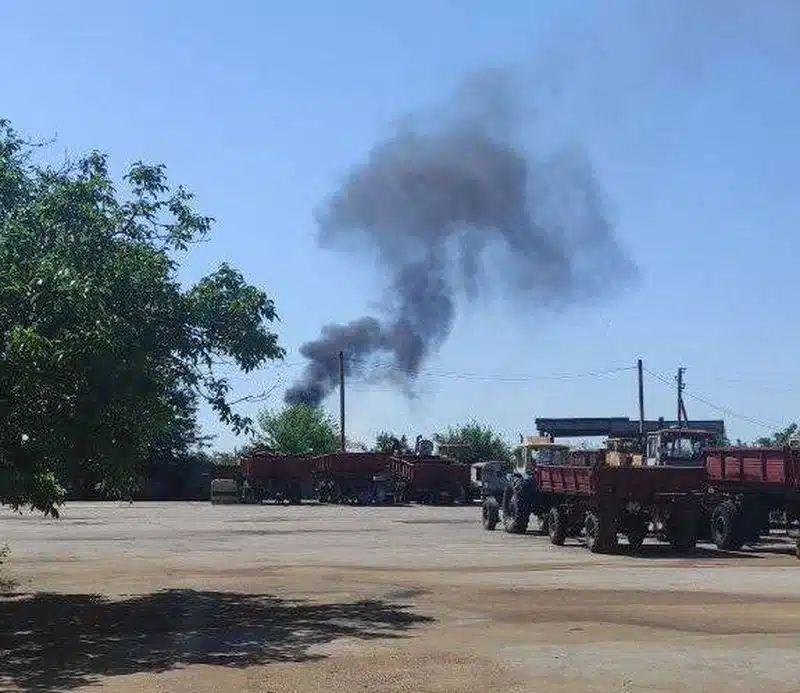 Два гучних вибухи пролунали на окупованій частині Запорізької області