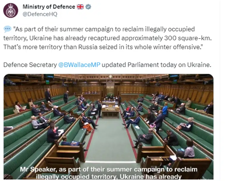 ЗСУ відвоювали більше території, ніж рф захопила зимою