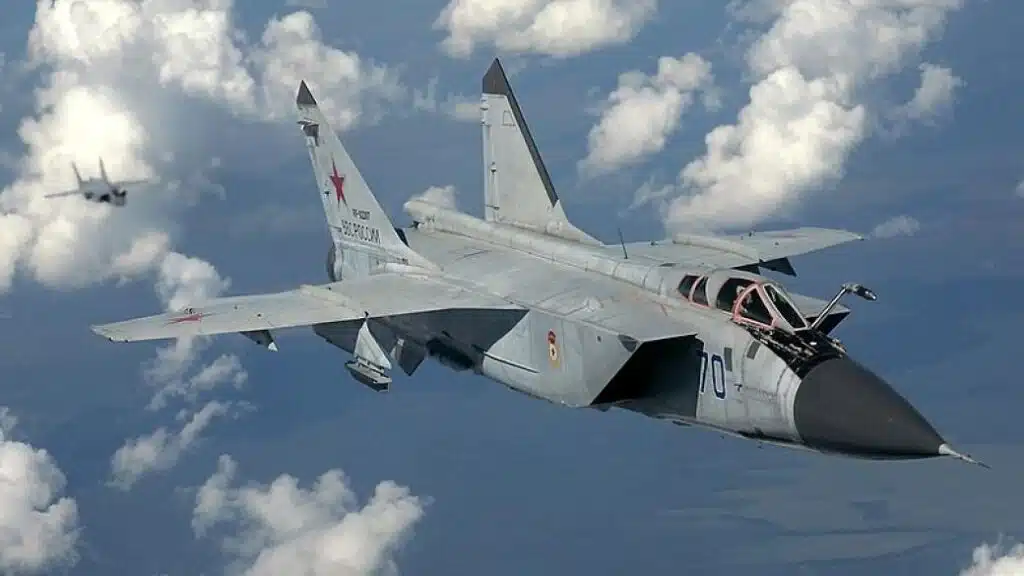 У росії зазнав аварії винищувач МіГ-31