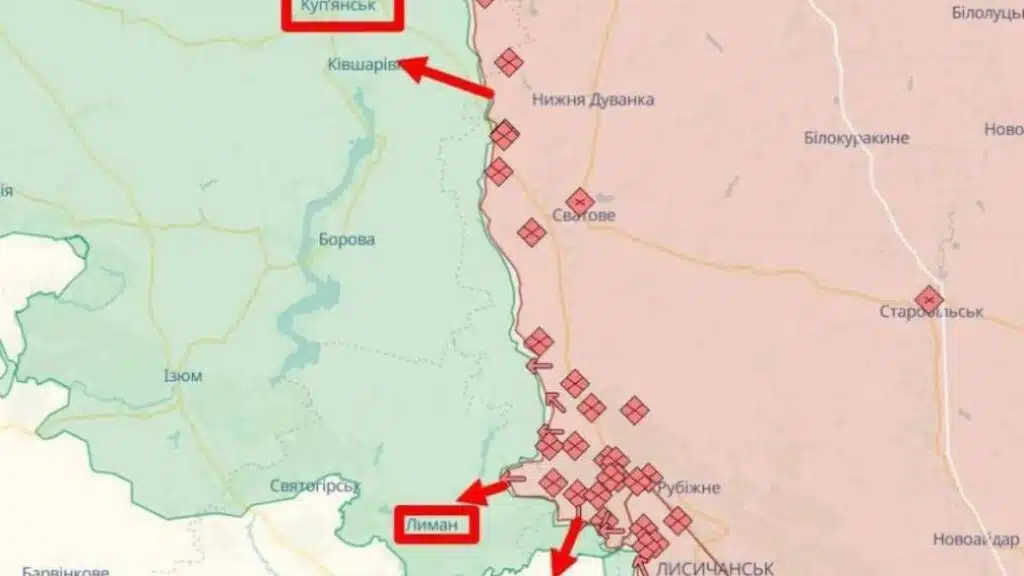 На Лімано-Куп’янському напрямку окупанти зосередили дуже потужне угруповання