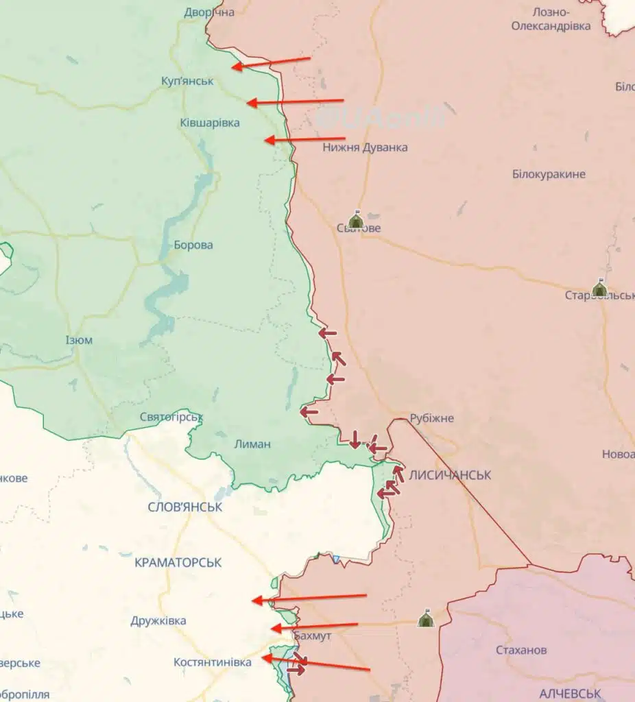 Наступ ворога на Куп‘янському напрямку наразі безуспішний