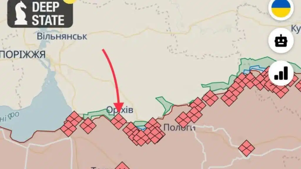 На Мелітопольському напрямі є просування українських захисників