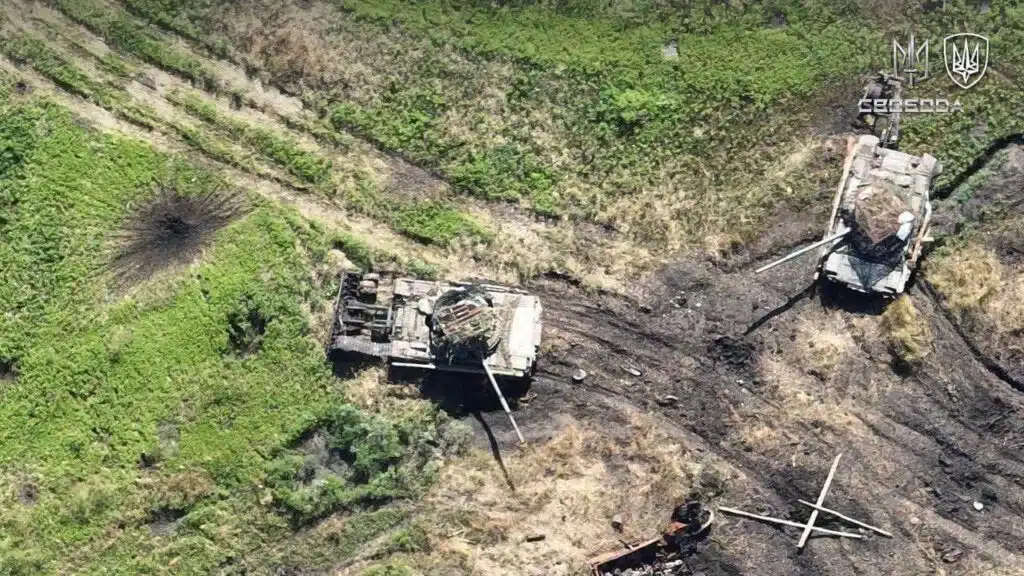Бійці ЗСУ знищили два танки Т-80 окупантів під час спроби наступу