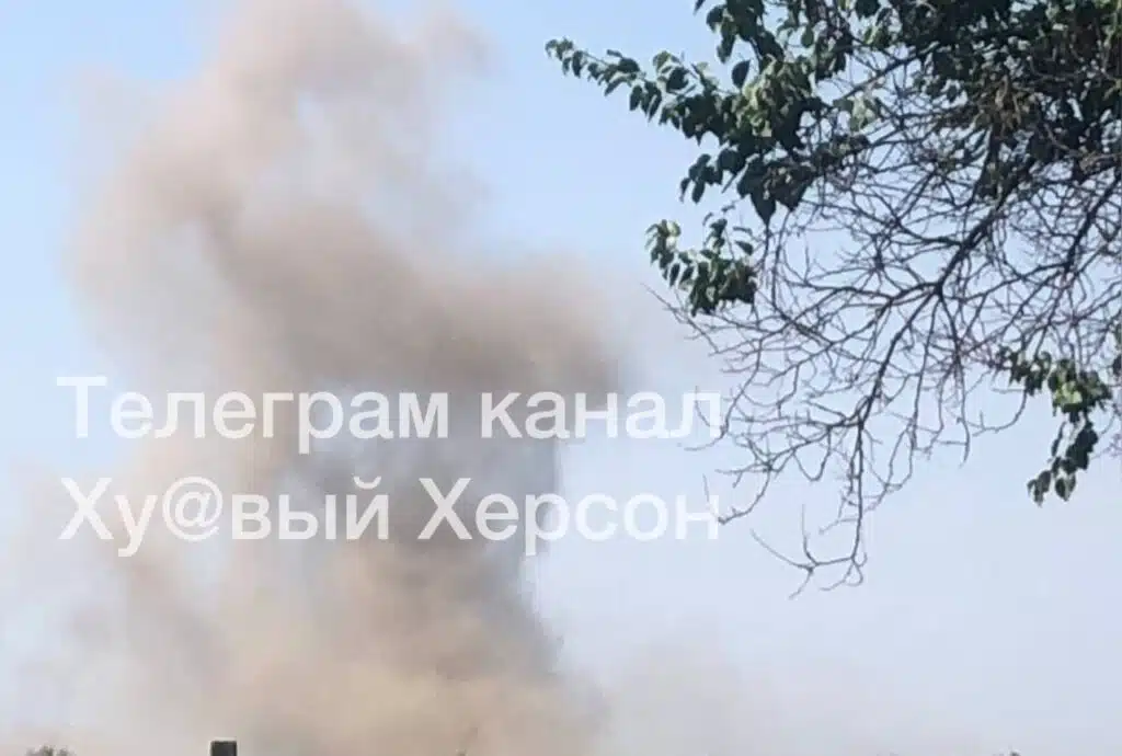 На Херсонщині пролунали два вибухи