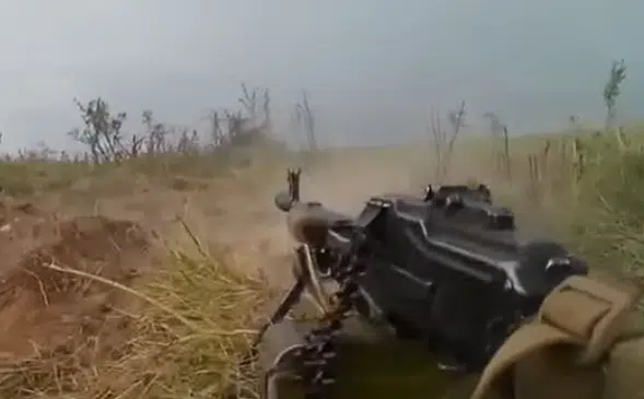 Нацгвардійці показали штурм позицій окупантів на Запорізькому напрямку (ВІДЕО)