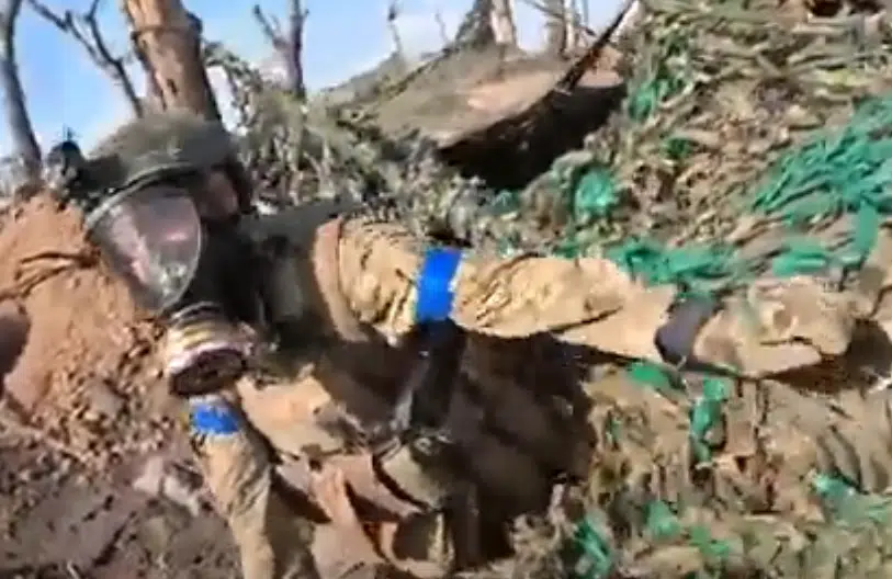 Як Третя штурмова заходила на позиції окупантів під Андріївкою (Відео)