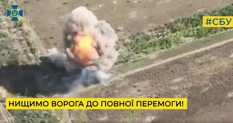 Як бійці СБУ спалили два російські Т-72 біля Сватового (ВІДЕО)