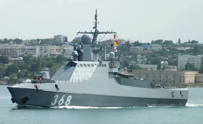Вранці Сили Оборони атакували та пошкодили два російські патрульні кораблі
