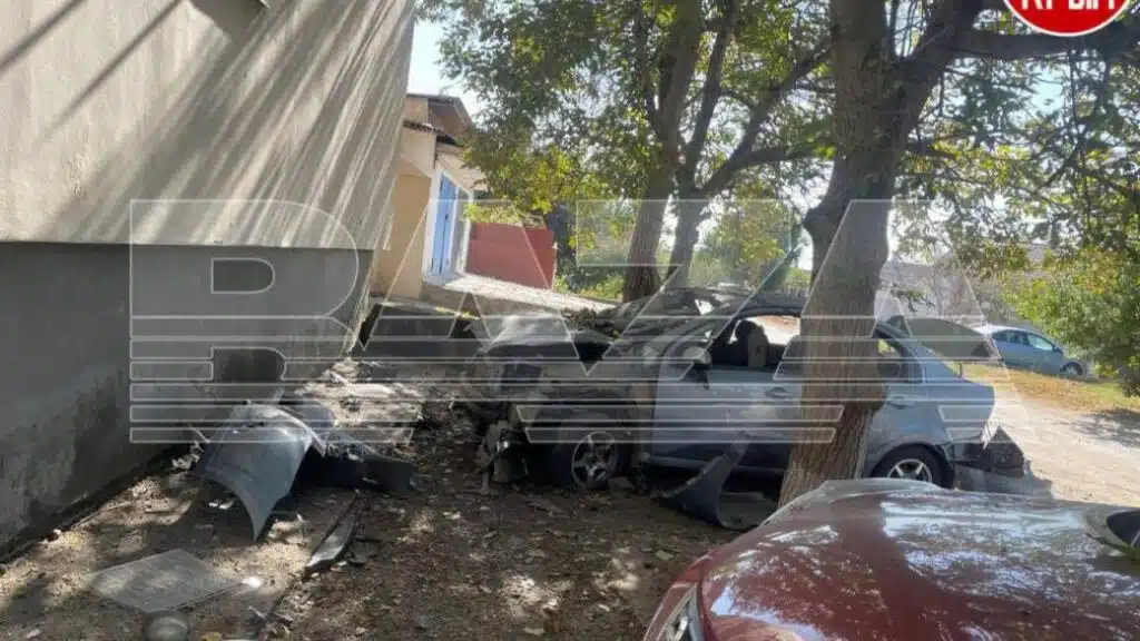 В окупованому Джанкої підірвали автомобіль російського військового