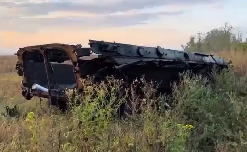 Воїни ЗСУ знищили бронетехніку окупантів під час спроби наступу