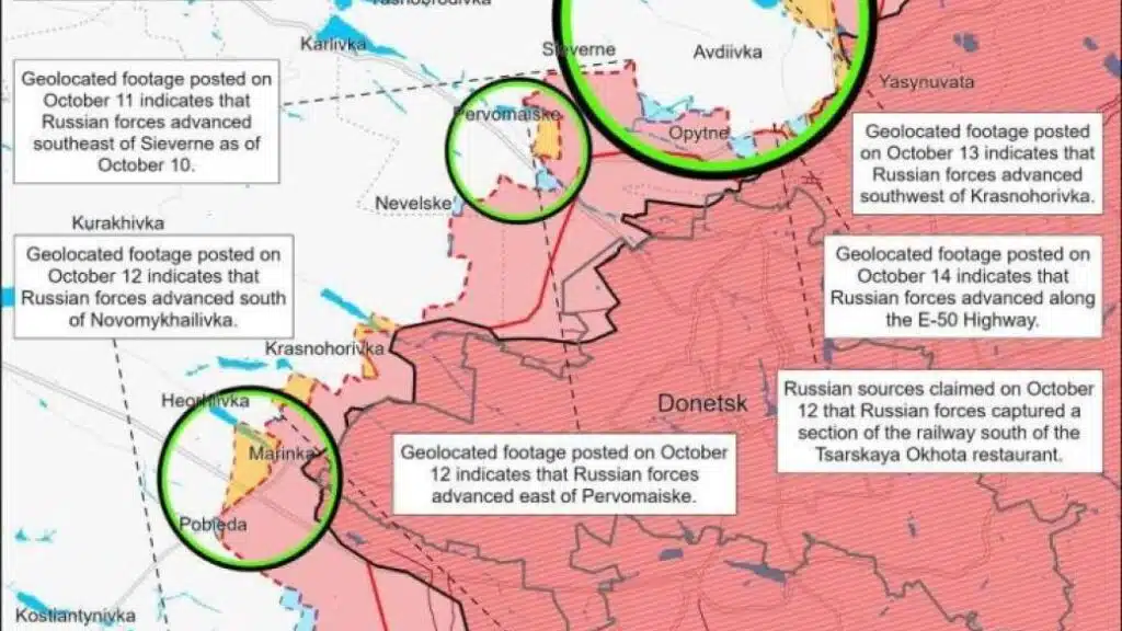 ISW попереджає про нову потужну атаку окупантів на Авдіївку