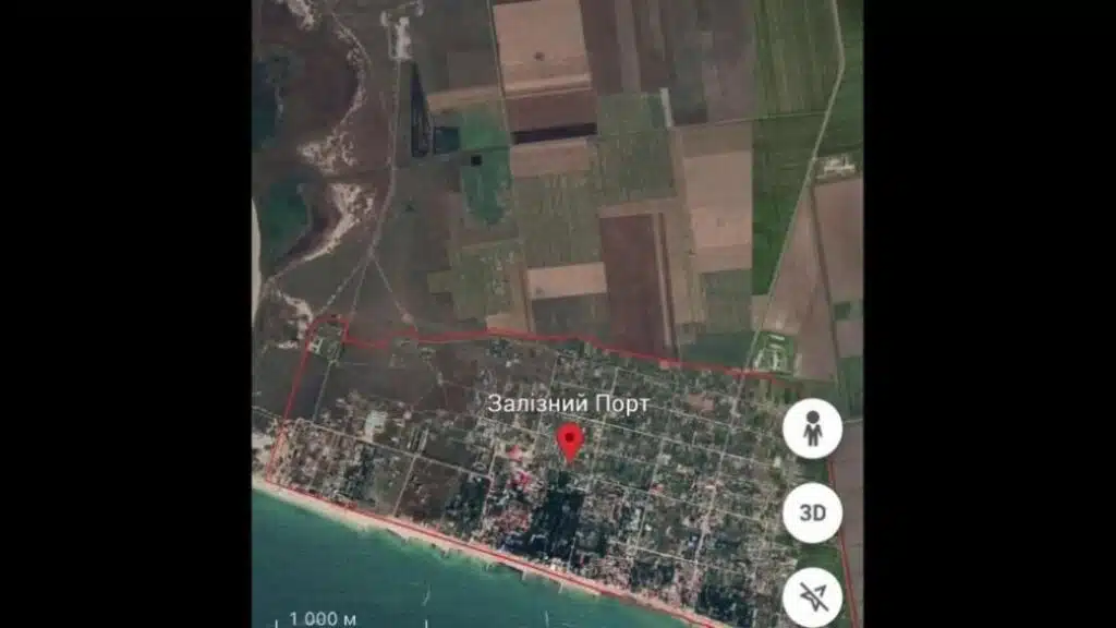 В окупованому Залізному Порту українські партизани підірвали БК росіян