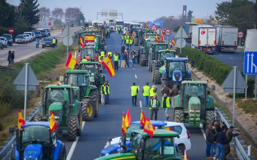 В Іспанії фермери розпочали масові протести