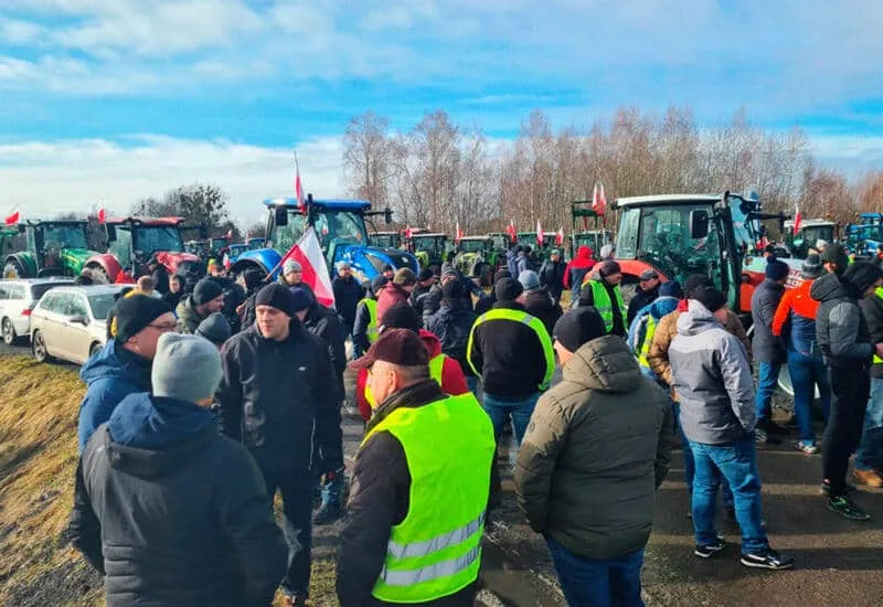 Фермери влаштували масові протести по всій Польщі