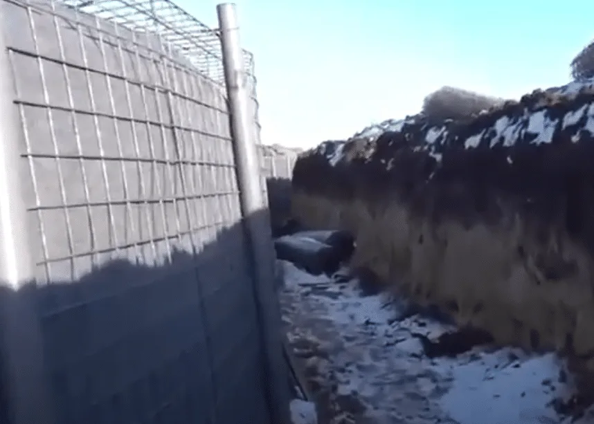 Друга лінія оборони фортифікаційних споруд на Харківщині (Відео)