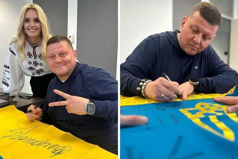 Ірина Федишин опублікувала фото зустрічі із Валерієм Залужним