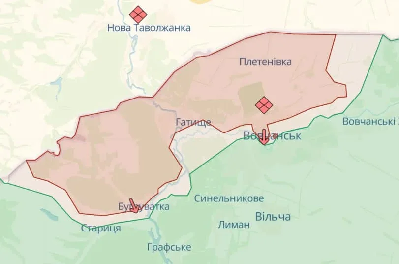 У Вовчанську десятки окупантів заблоковані на агрегатному заводі
