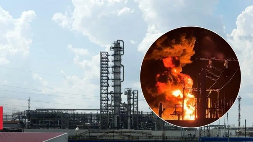 Дрони уразили дві електропідстанції у росії (Відео)