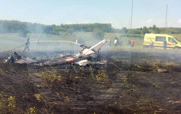 У росії розбився літак, є жертви