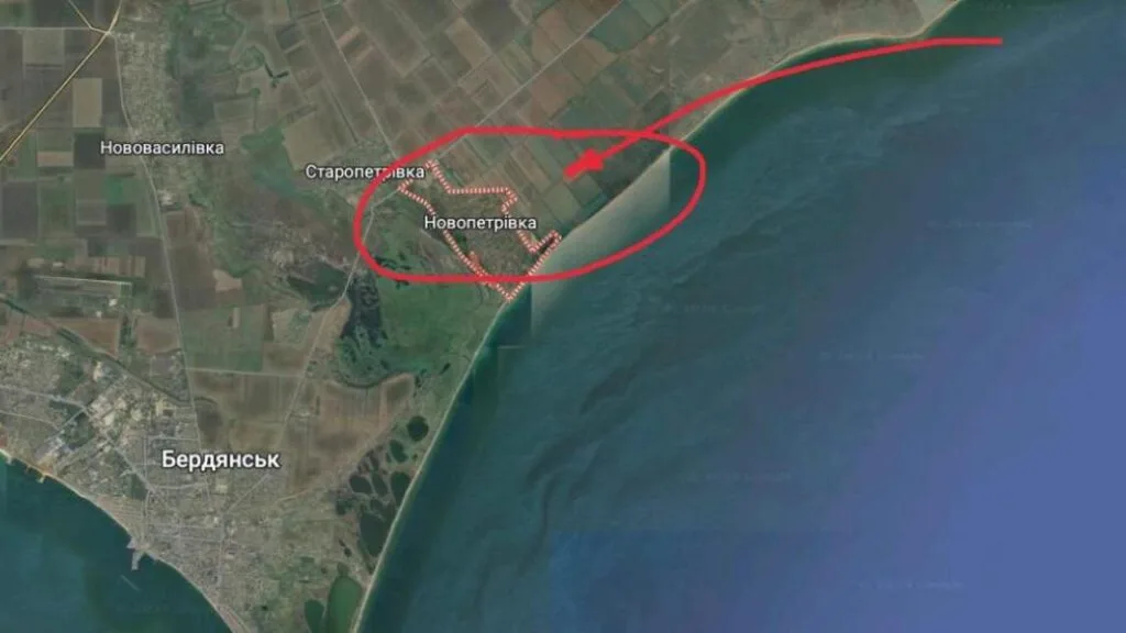 ЗСУ вдарили по полігону росіян під Бердянськом