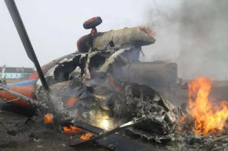 На росії розбилися два вертольоти за один день