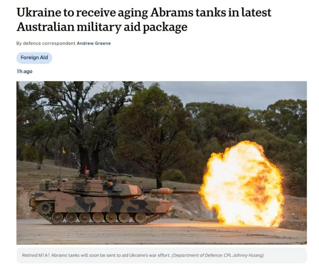 Австралія готує потужний пакет допомоги для України