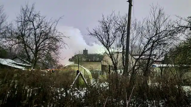 Вантажний літак врізався в будинок у Вільнюсі