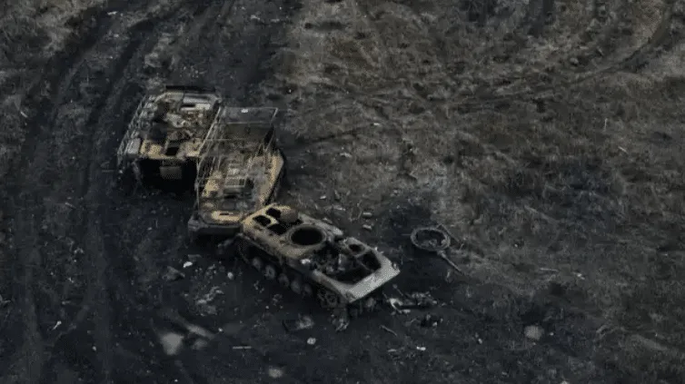 Морпіхи знищили в Курській області шість російських БМД