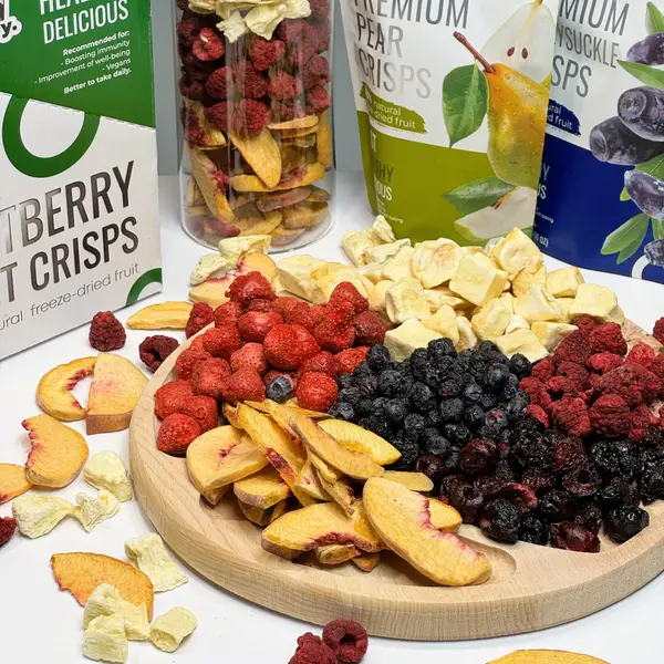 Асортимент продукції Vitberry: натуральні перекуси для здорового життя