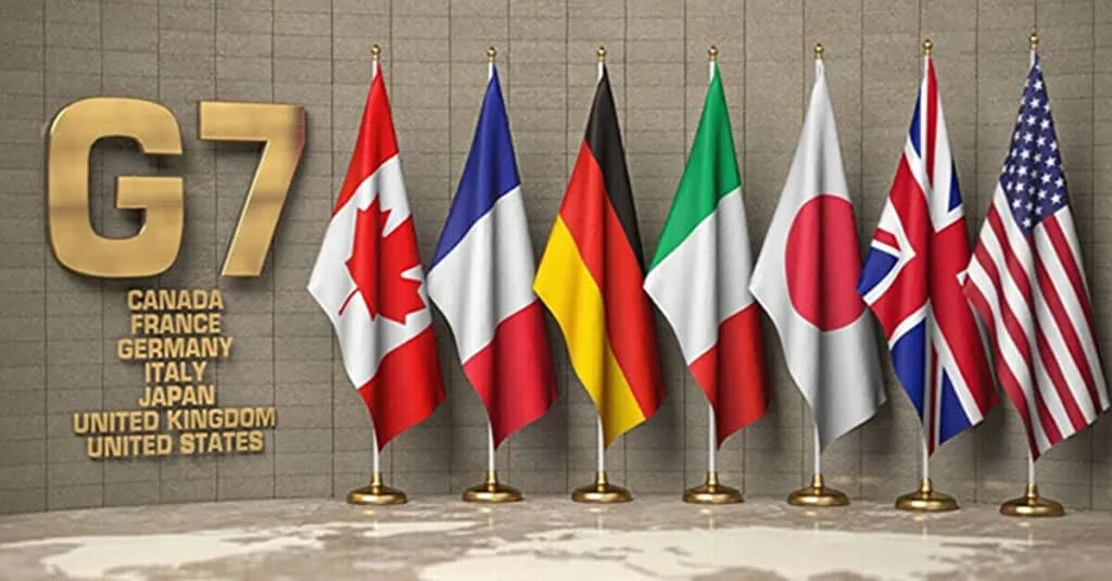 G7 відреагували на китайські військові навчання навколо Тайваню
