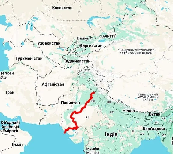 Пакистан відкрив вогонь по Індії на лінії розмежування