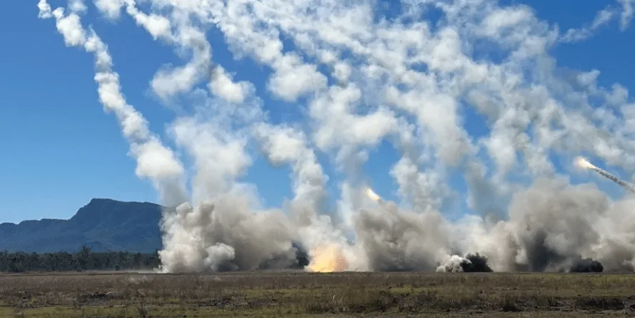 Естонія вперше відпрацювала удари ракетами з HIMARS по цілях у Балтійському морі