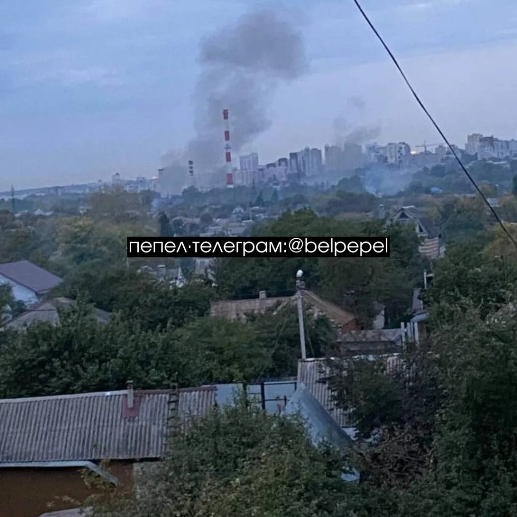 Російський Бєлгород під ударами ракет