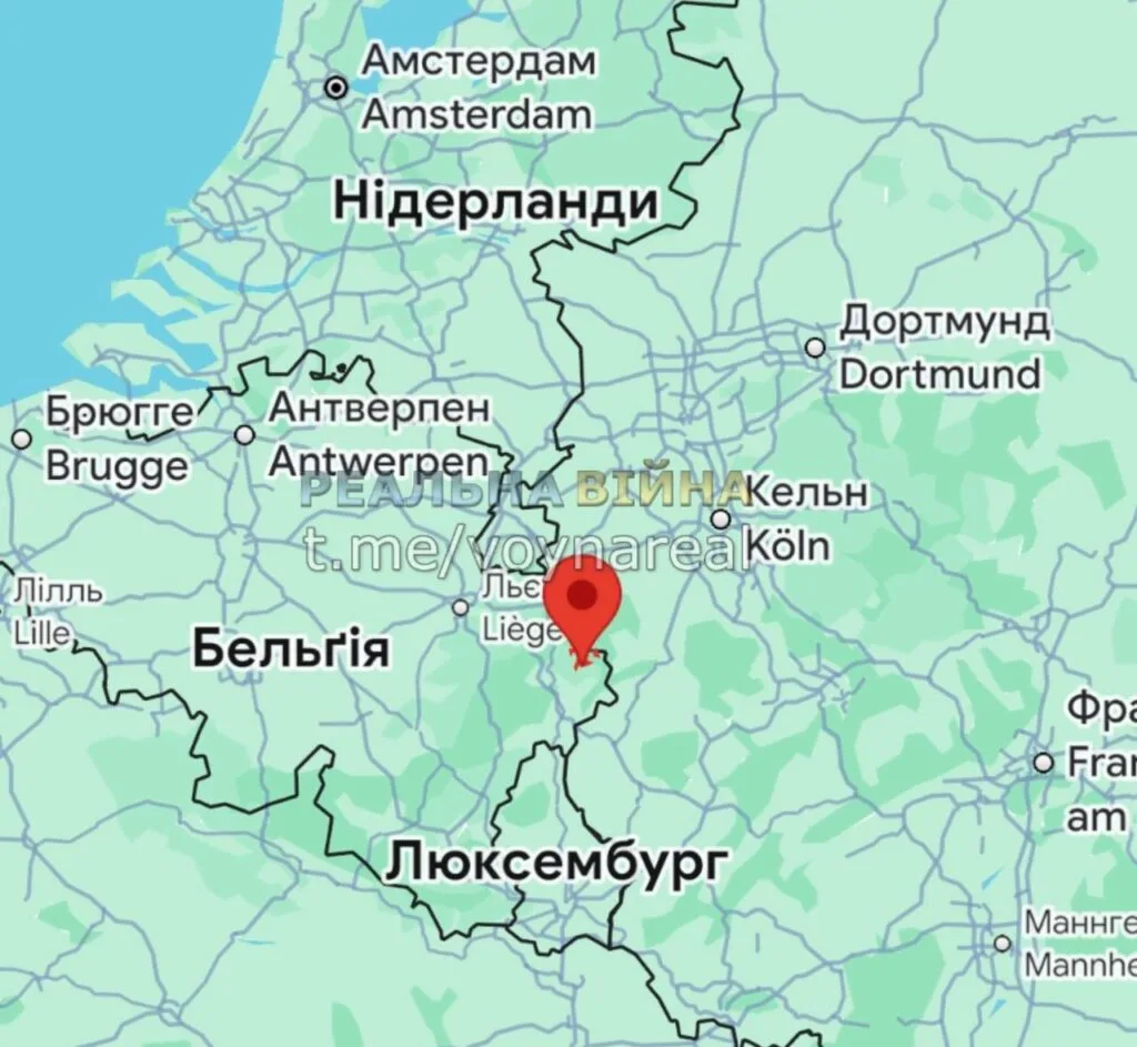 15 дронів пролетіли над військовою базою в Бельгії