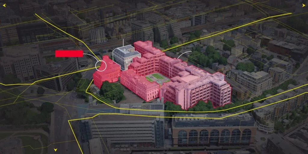 Таємні кімнати виявили під новим посольством Китаю в Лондоні
