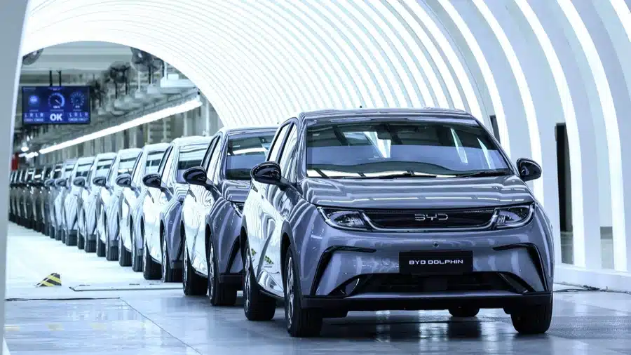 Китайські автобренди вперше випередили японські за квартальними продажами в Європі